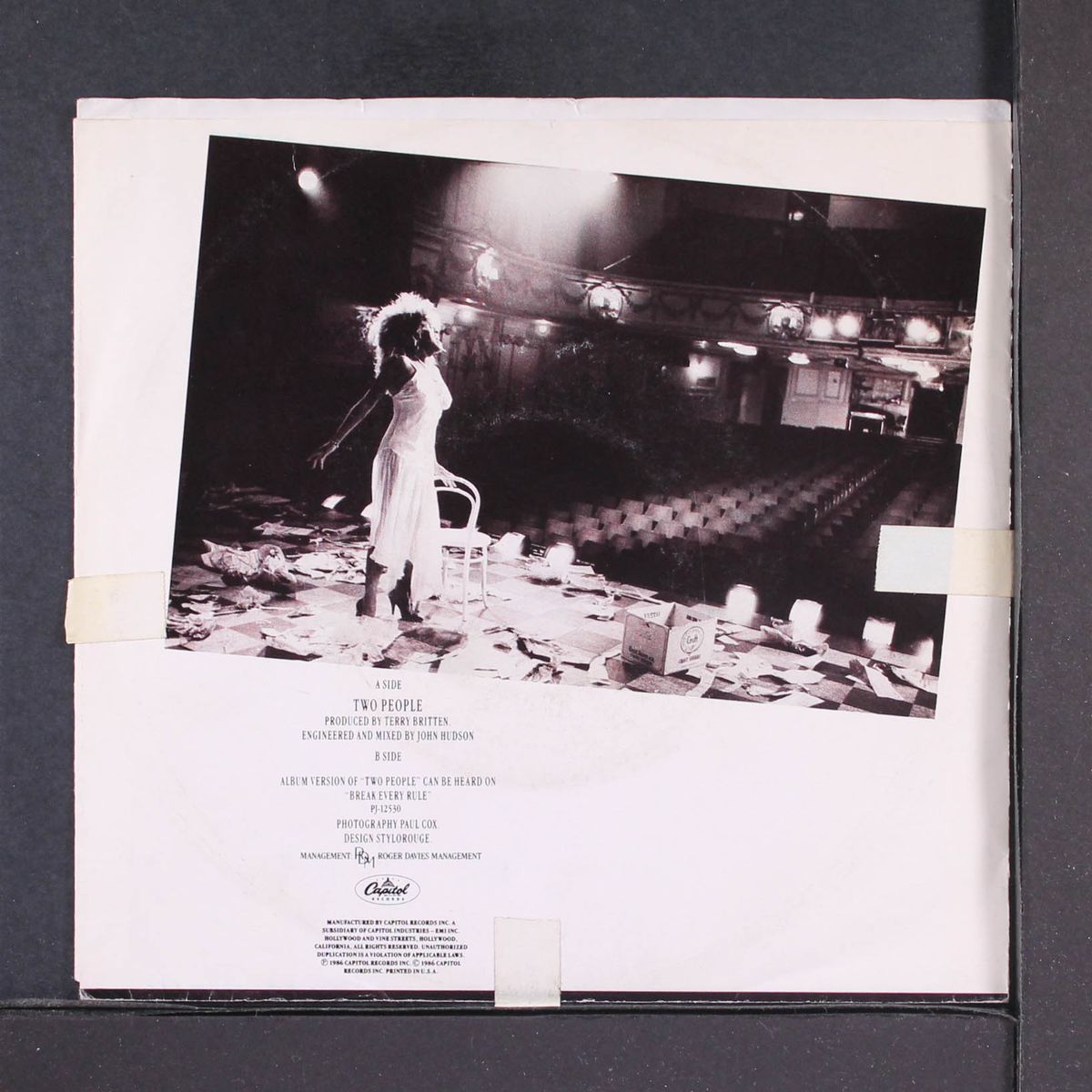 two people / same by TINA TURNER