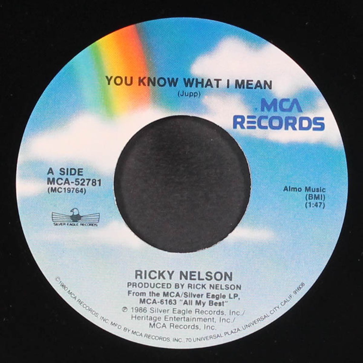 you know what i mean / don't leave me this way by RICKY NELSON