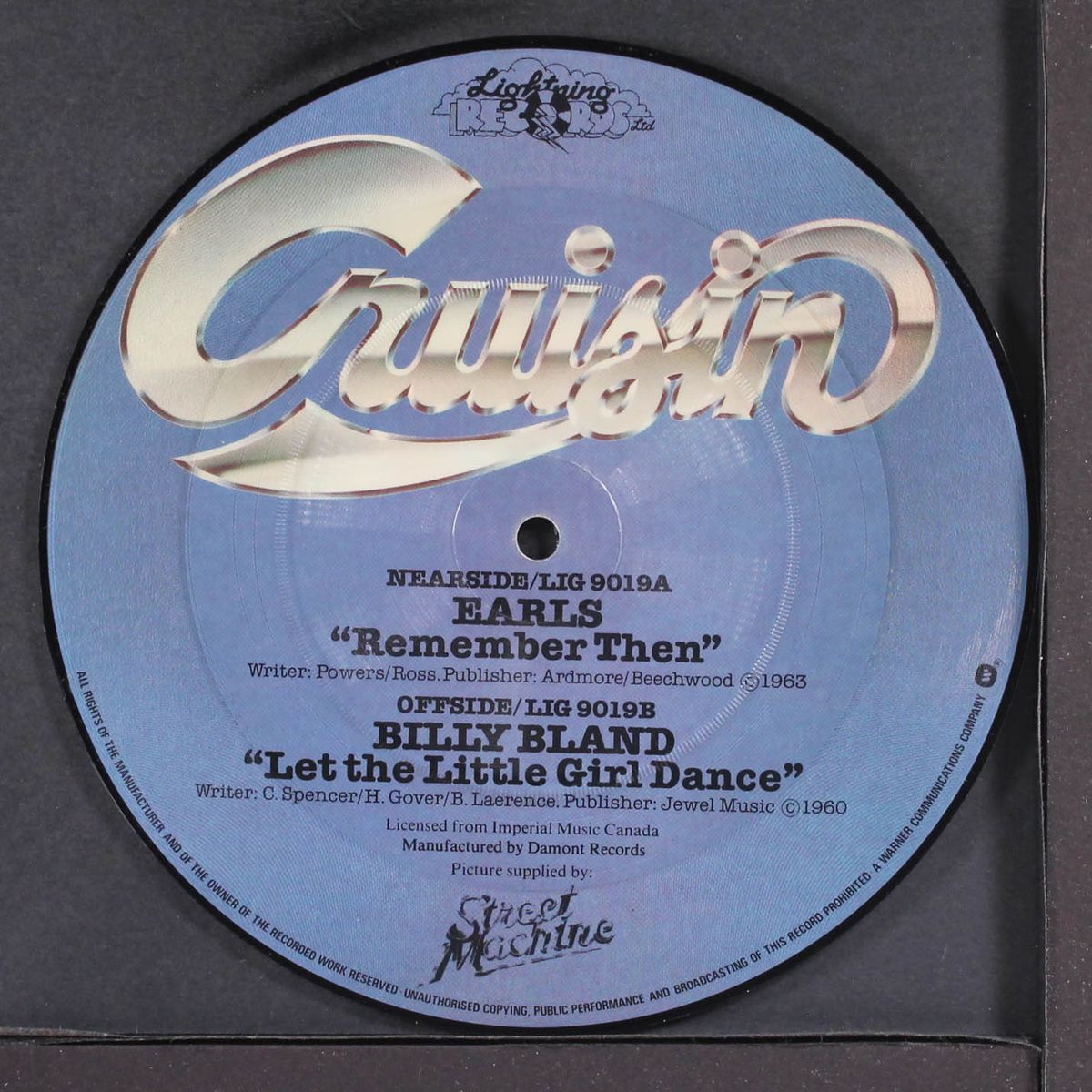 remember then / let the little girl dance by EARLS / BILLY BLAND