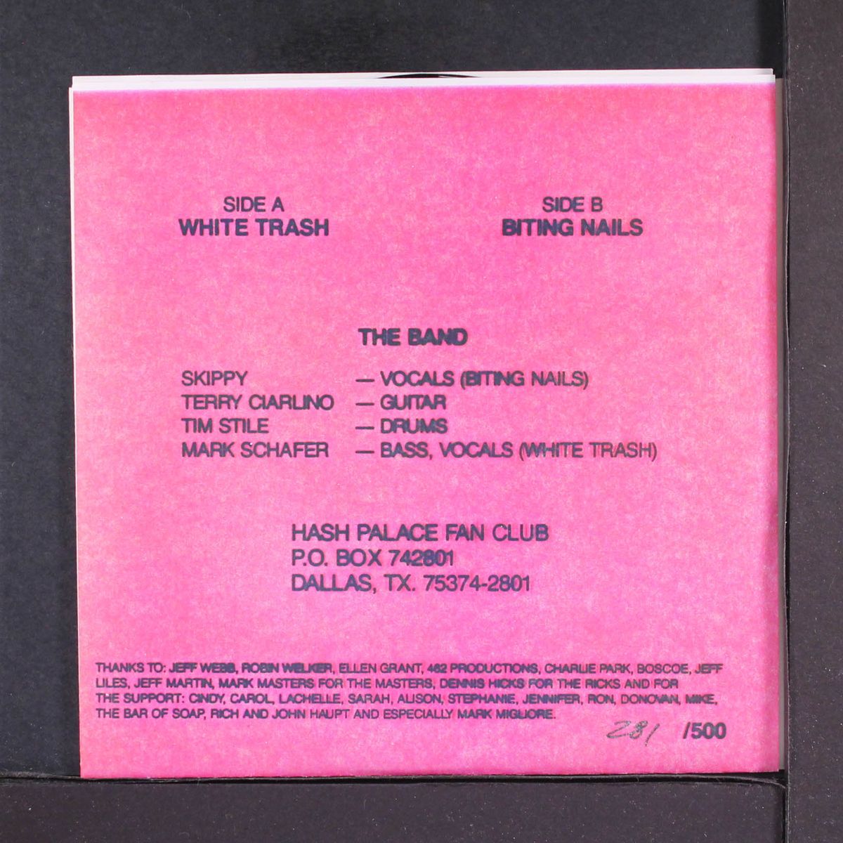 white trash / biting nails by HASH PALACE