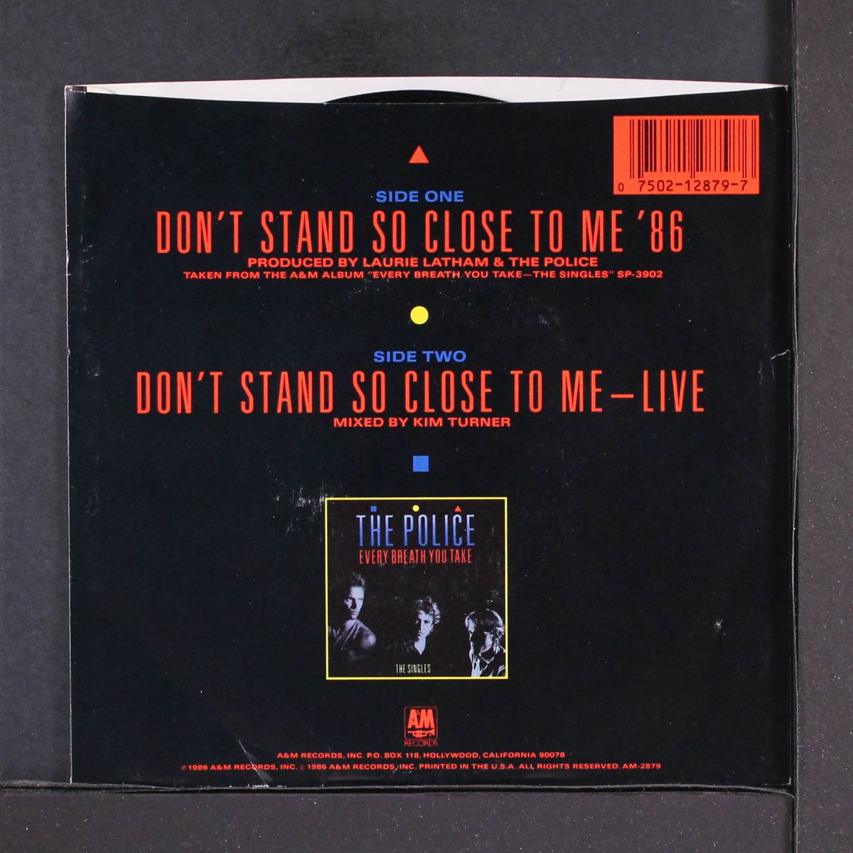 don't stand so close to me '86 by POLICE