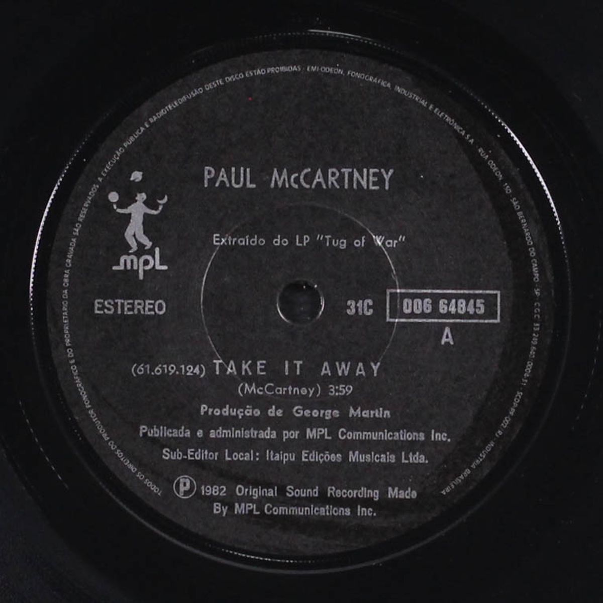 take it away / i'll give you a ring by PAUL MCCARTNEY