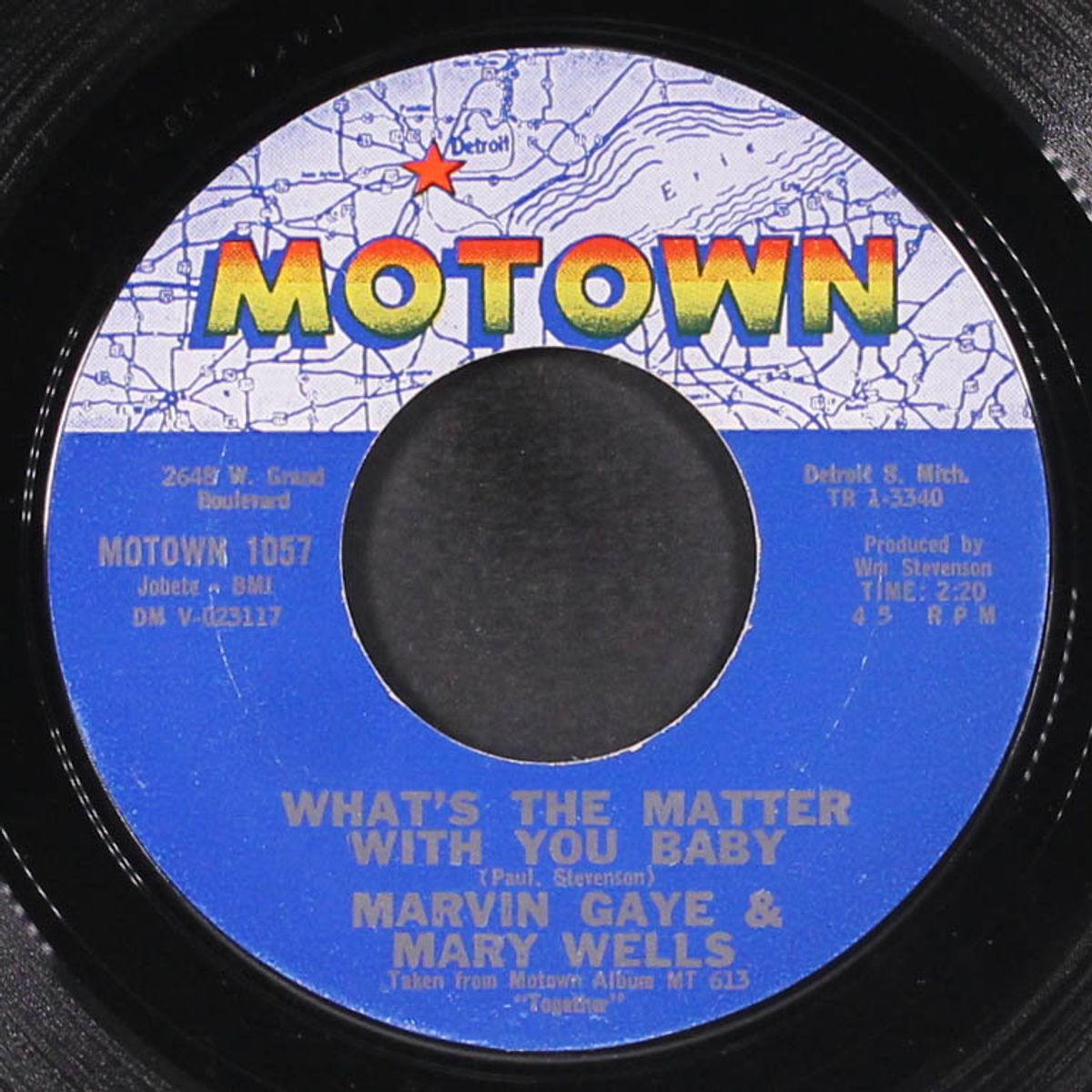 what's the matter with you baby / once upon a time by MARVIN GAYE & MARY WELLS