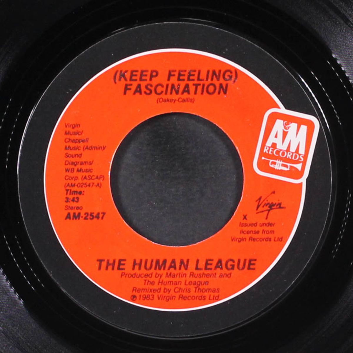 (keep feeling) fascination / total panic by HUMAN LEAGUE