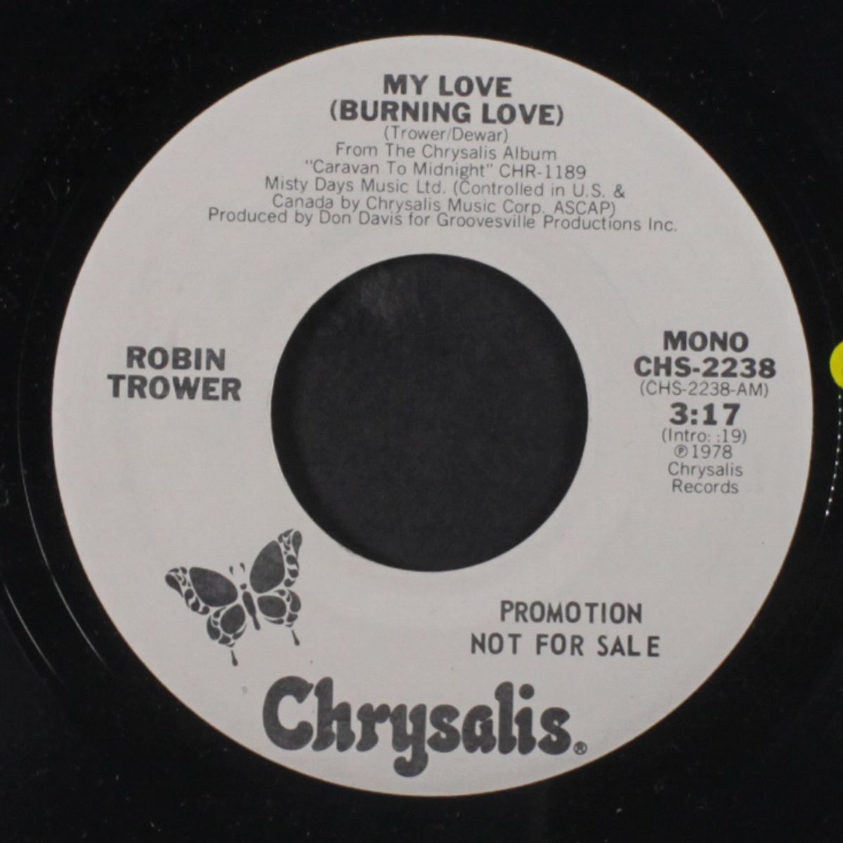 my love / mono by ROBIN TROWER