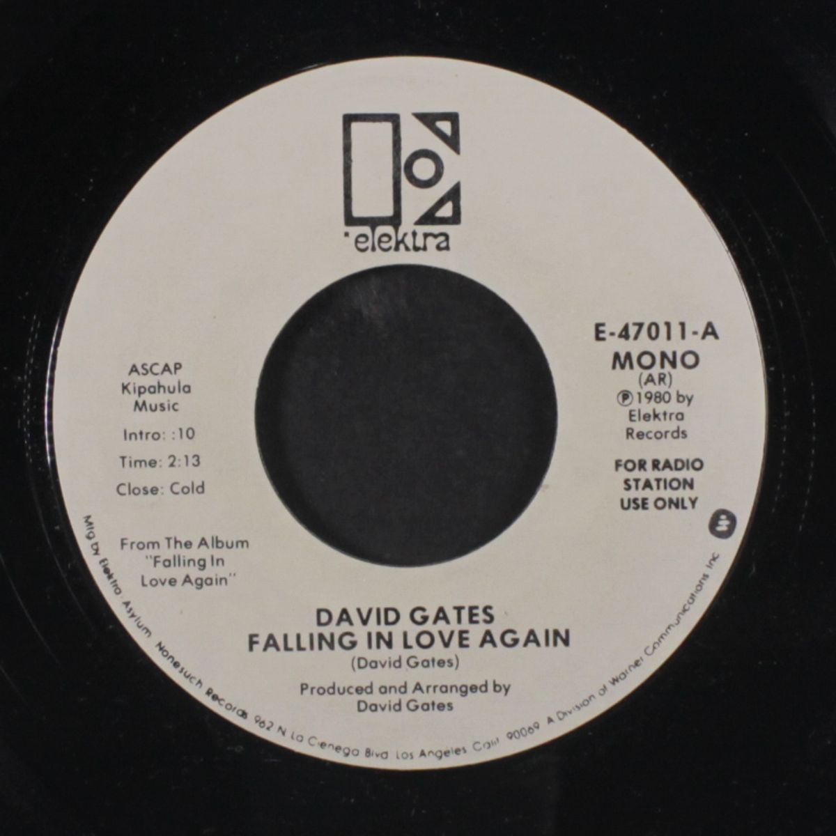 falling in love again / mono by DAVID GATES