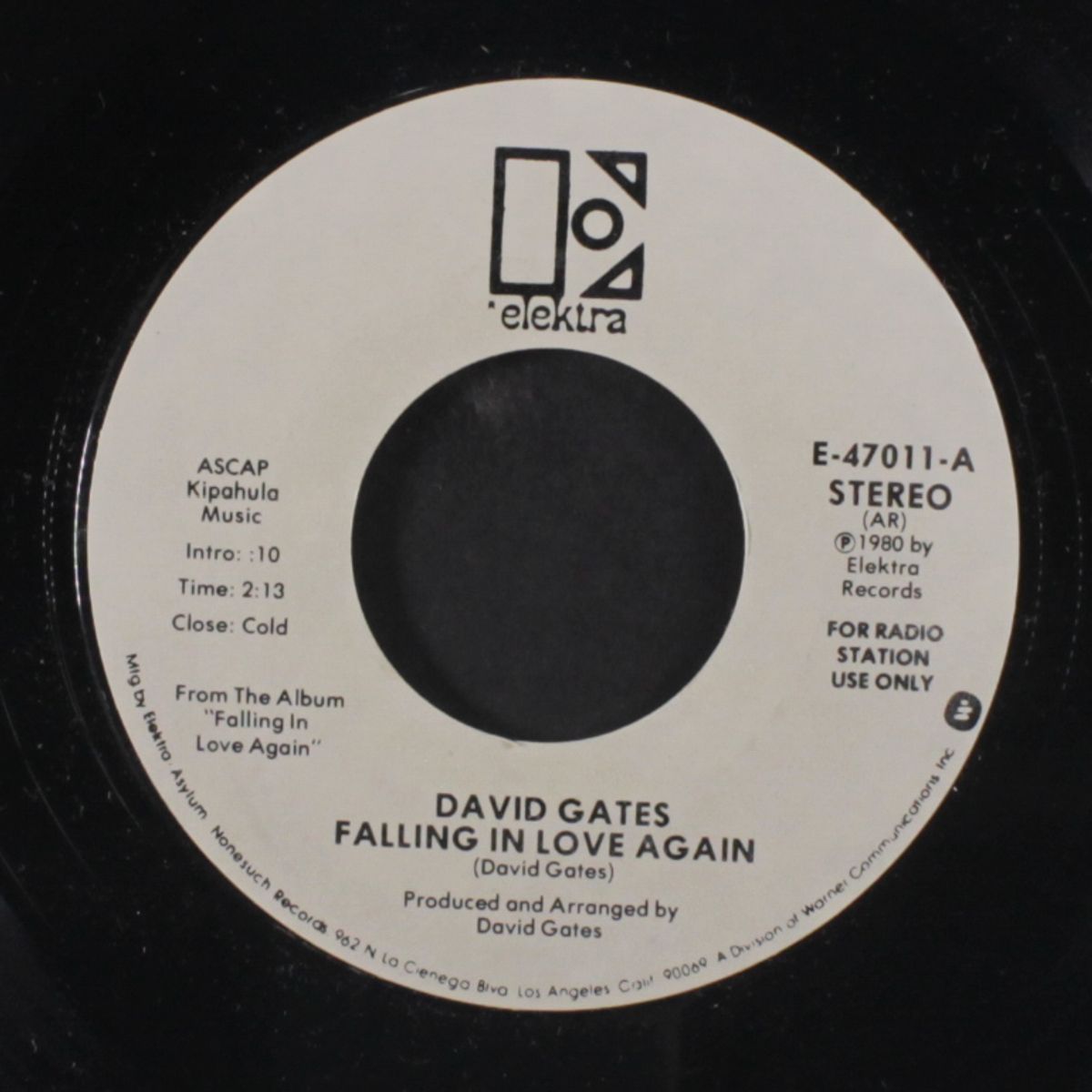 falling in love again / mono by DAVID GATES