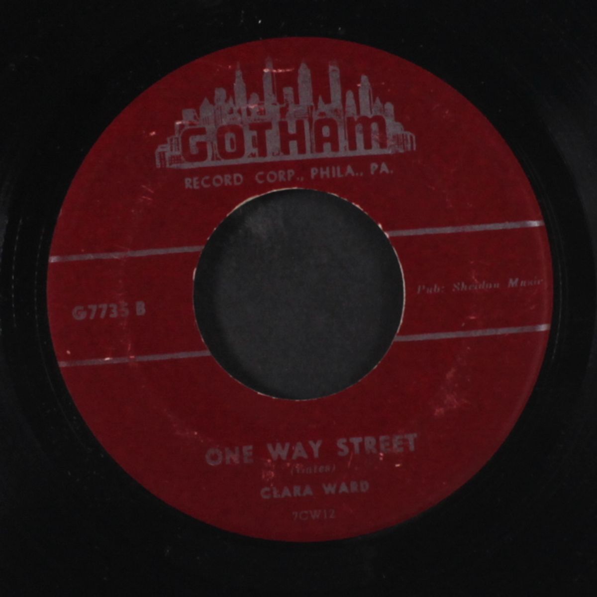 one way street / in that great judgment morning by CLARA WARD