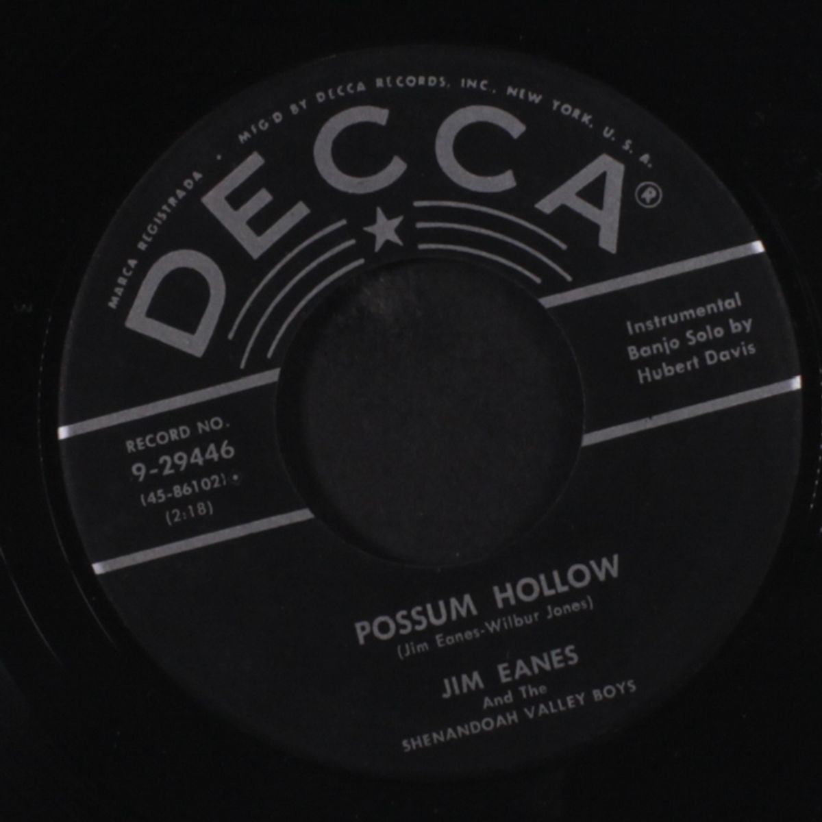 possum hollow / the things i love about you by JIM EANES