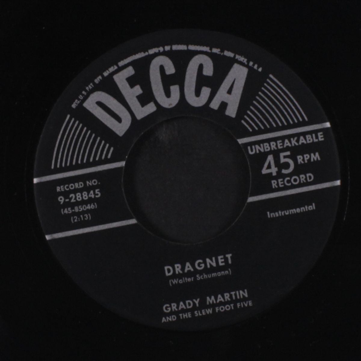 dragnet / the velvet glove by GRADY MARTIN