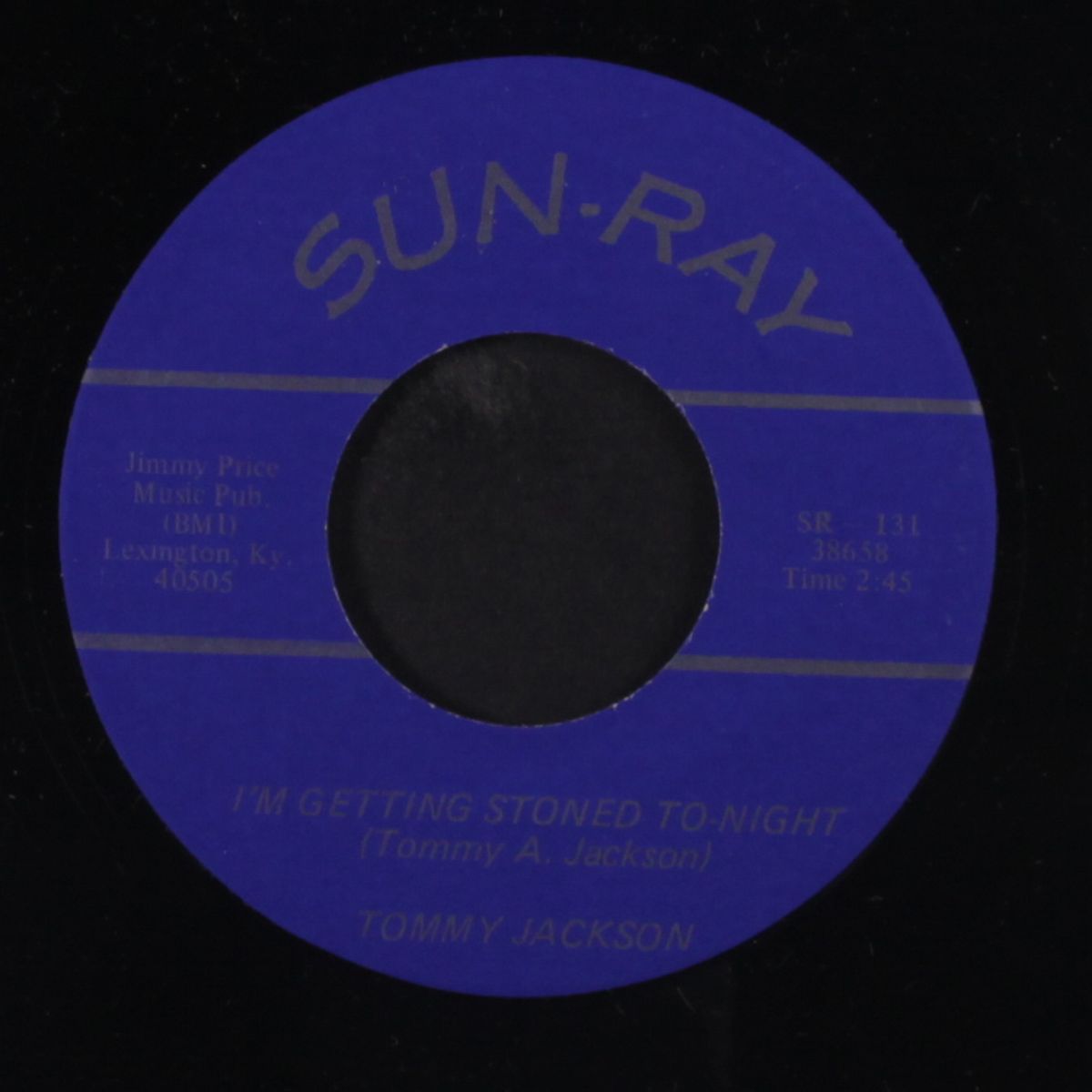 flat top box / i'm getting stoned tonight by TOMMY JACKSON