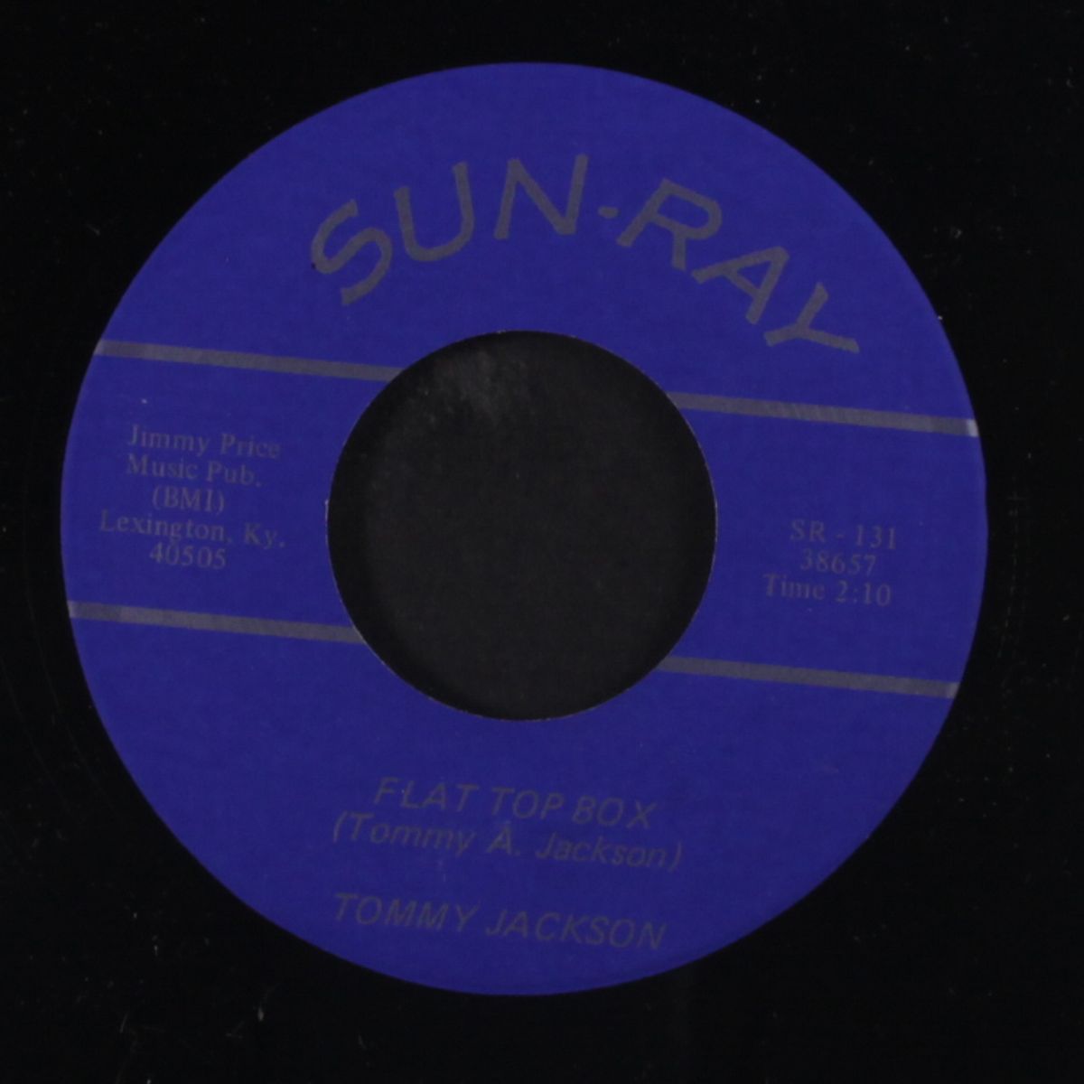 flat top box / i'm getting stoned tonight by TOMMY JACKSON