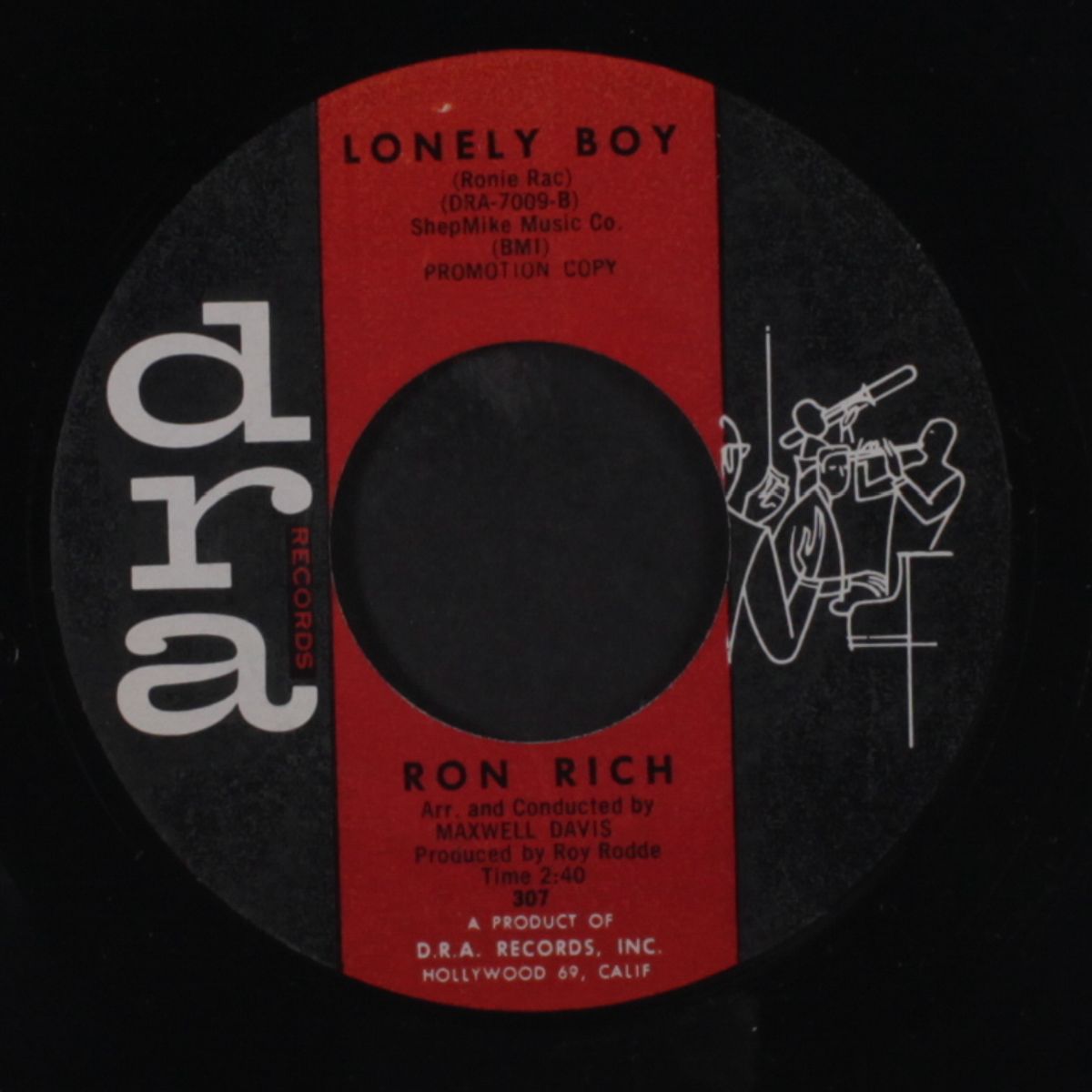 the surrey / lonely boy by RON RICH