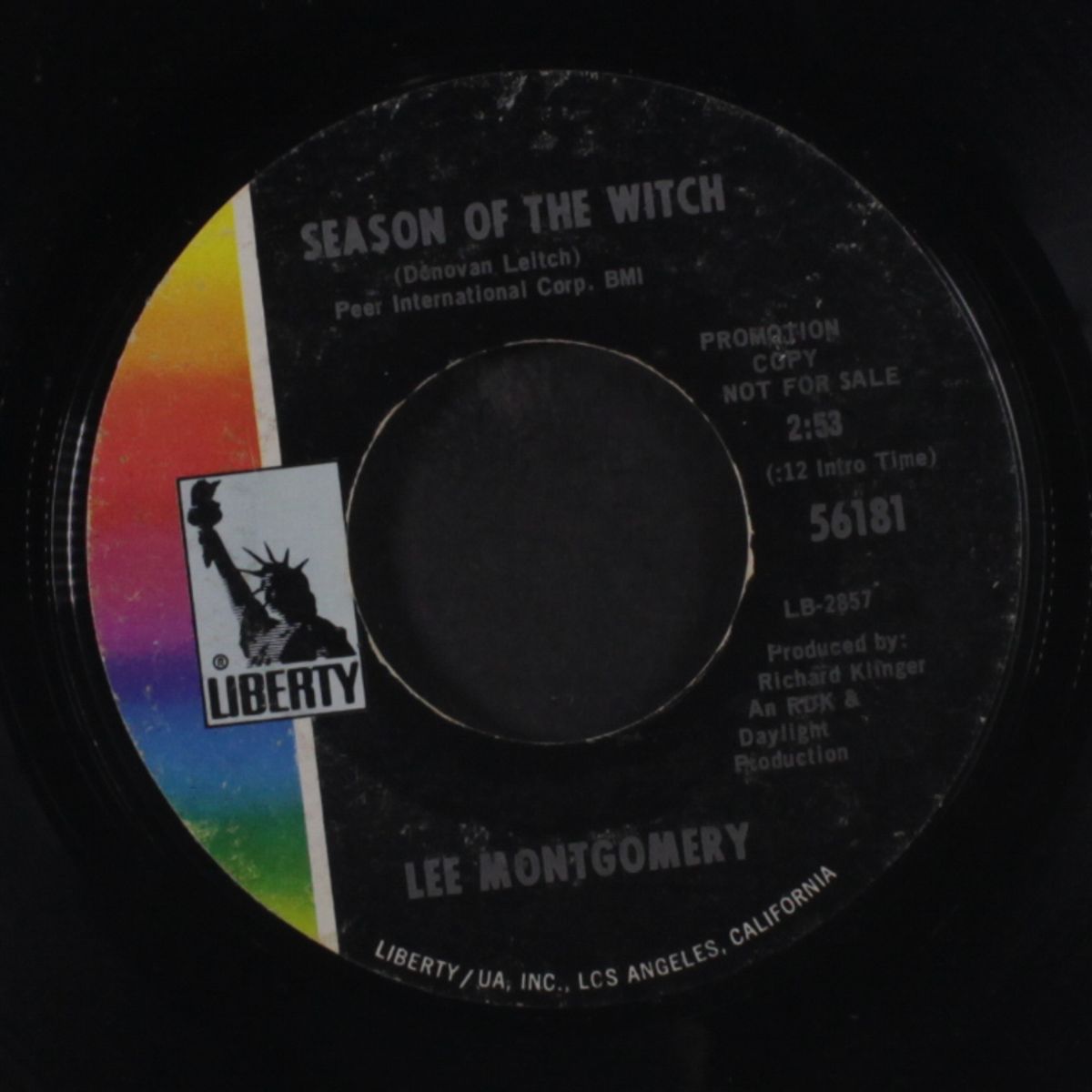 season of the witch / hello l.a. bye bye birmingham by LEE MONTGOMERY