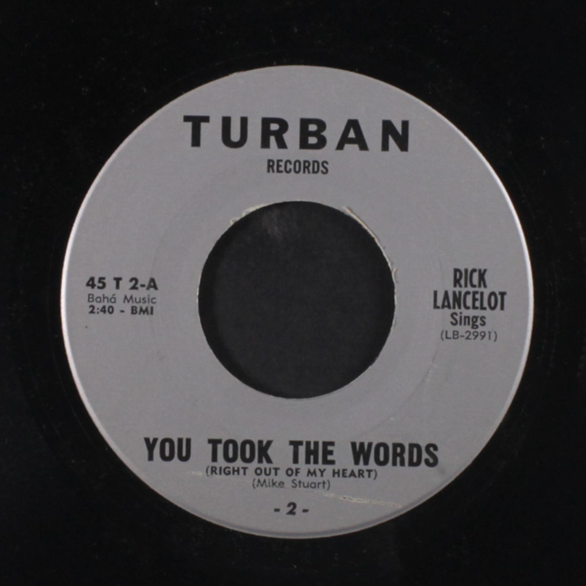 rebel yell / you took the words by RICK LANCELOT