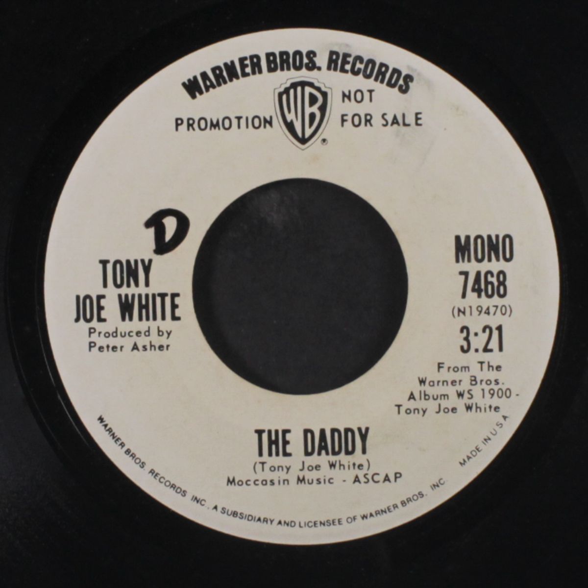 the daddy / mono by TONY JOE WHITE