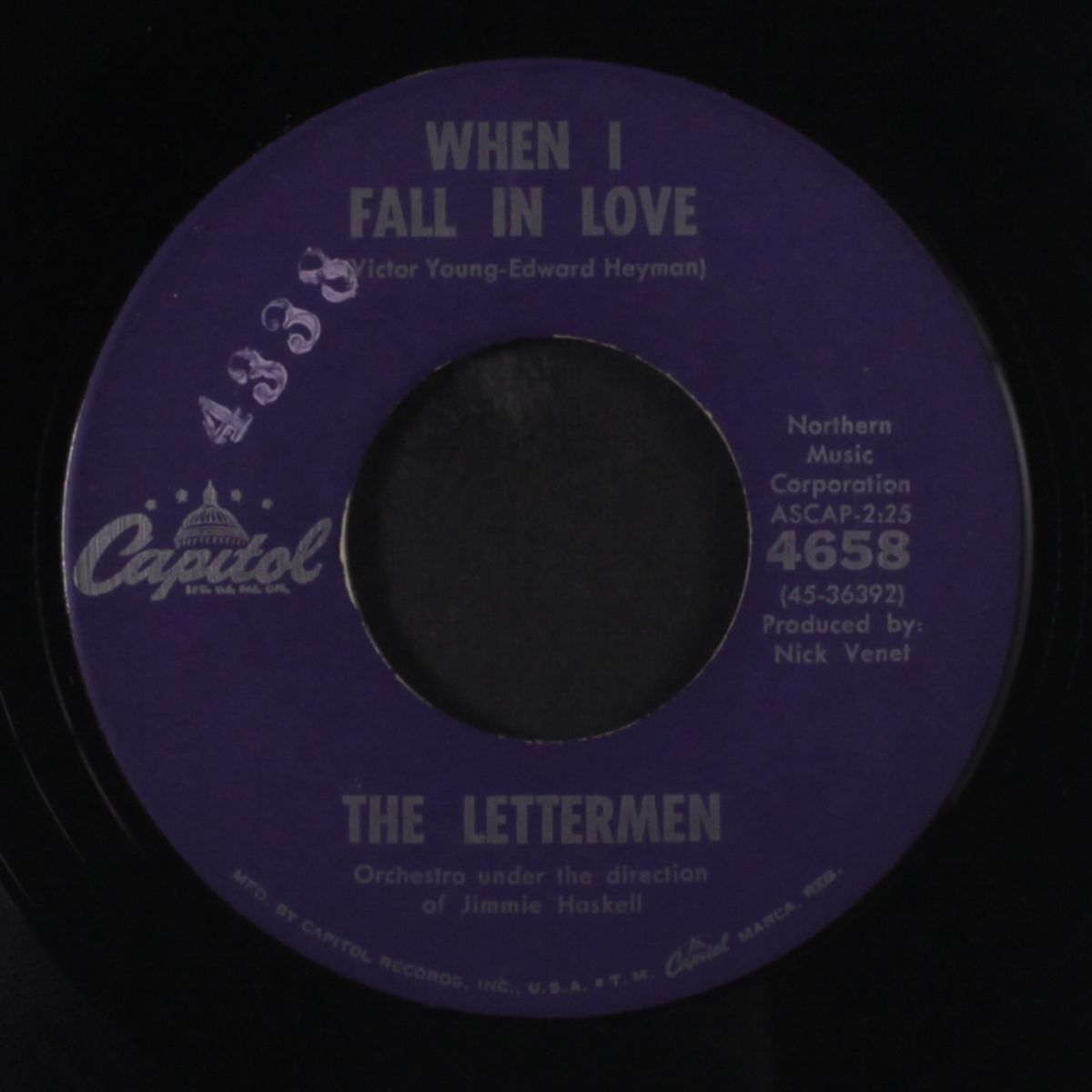 when i fall in love / smile by LETTERMEN