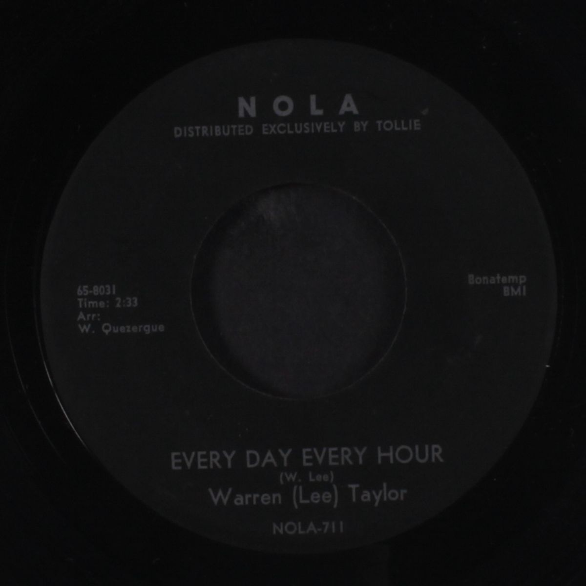every day every hour / key to your door by WARREN (LEE) TAYLOR