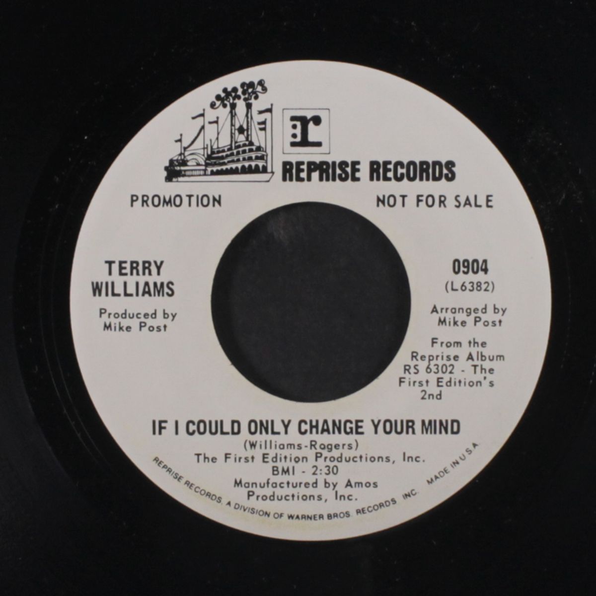 i'm gonna sing... / if i could only change your mind by TERRY WILLIAMS