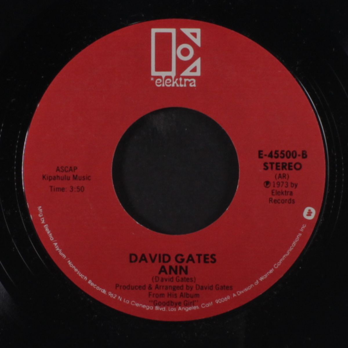 took the last train / ann by DAVID GATES