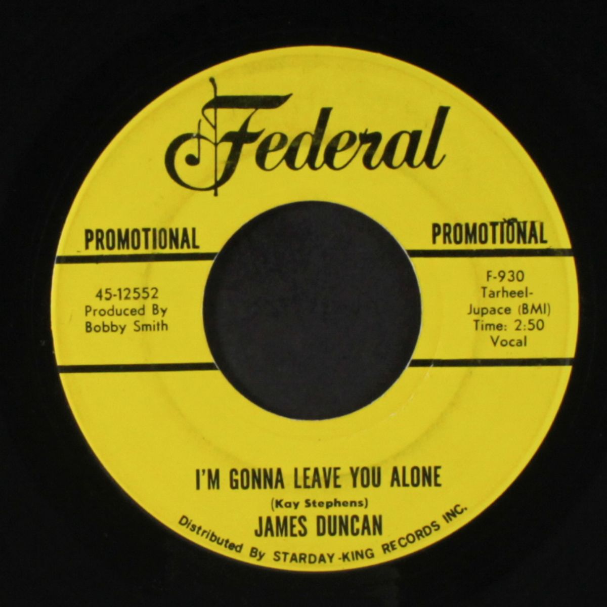 i got it made / i'm gonna leave you alone by JAMES DUNCAN
