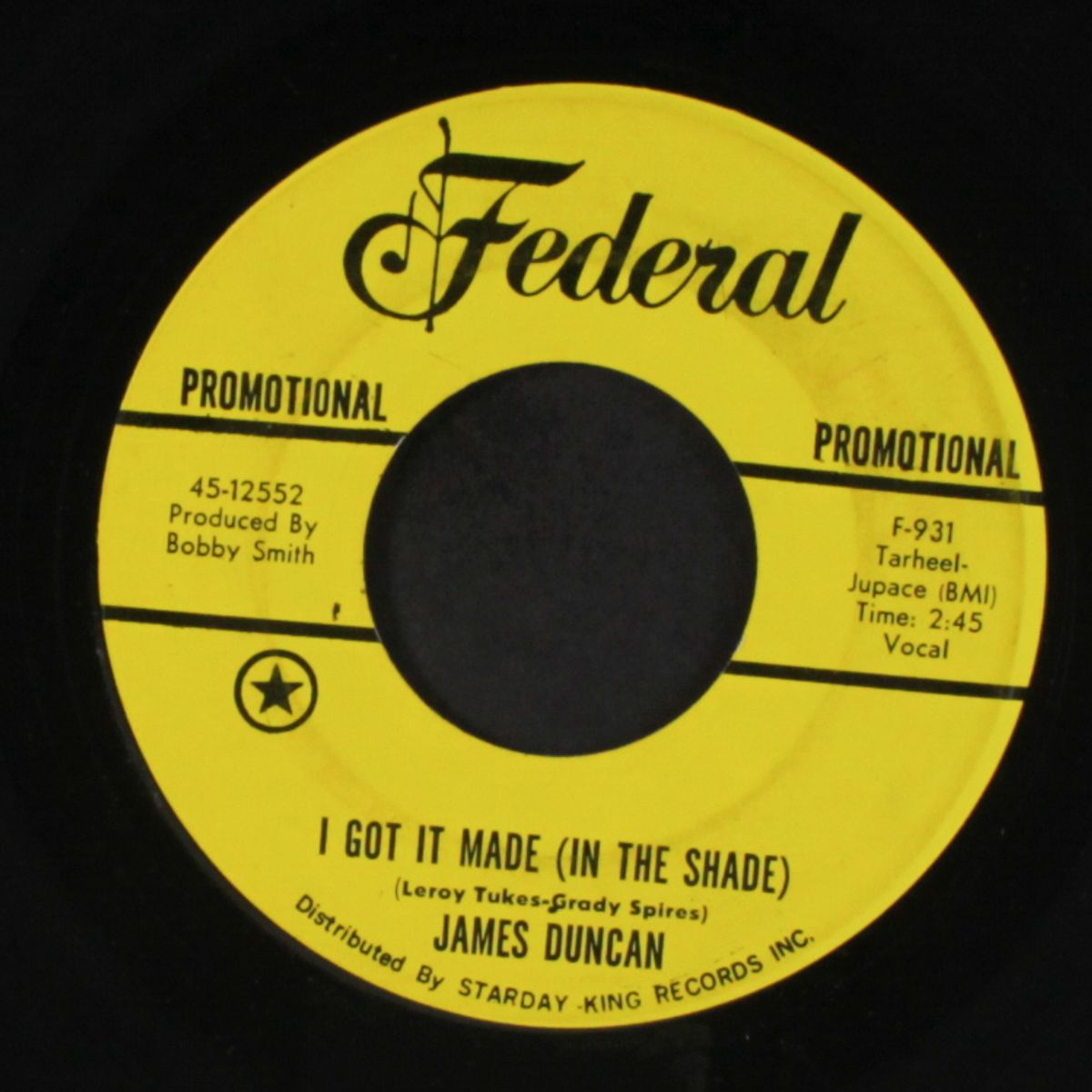 i got it made / i'm gonna leave you alone by JAMES DUNCAN