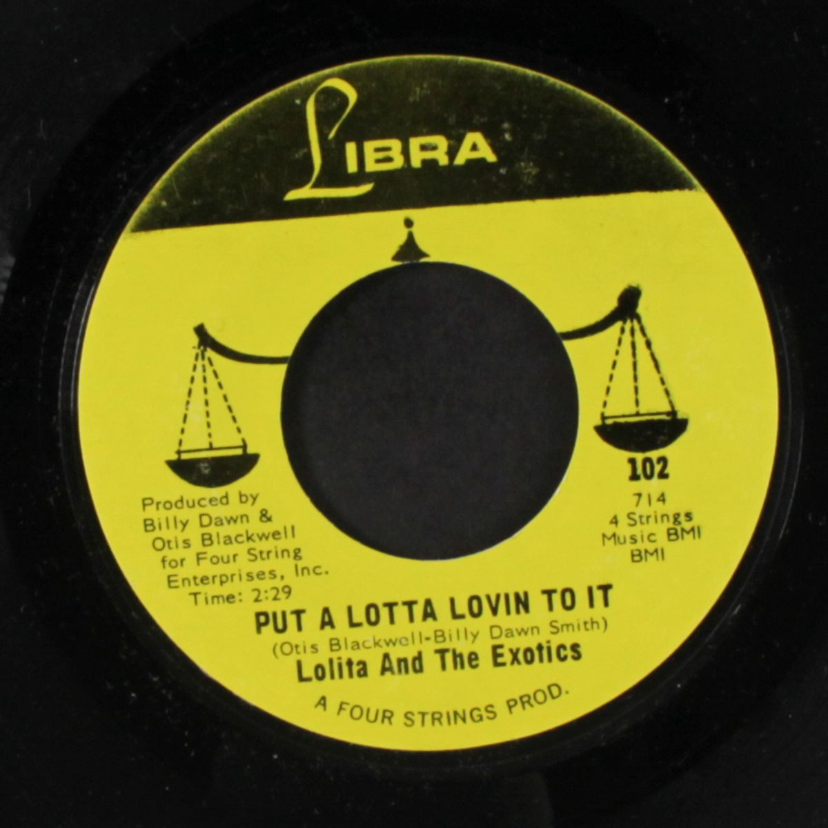 put a lotta lovin' to it / too, too good to be true by LOLITA & EXOTICS