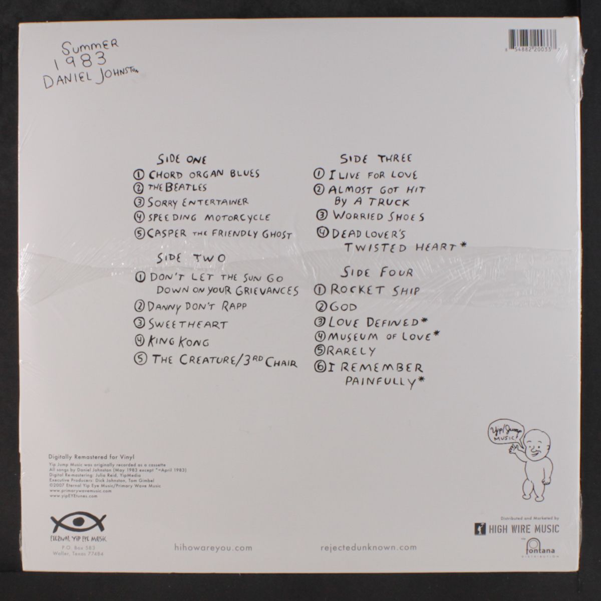 yip jump music by DANIEL JOHNSTON