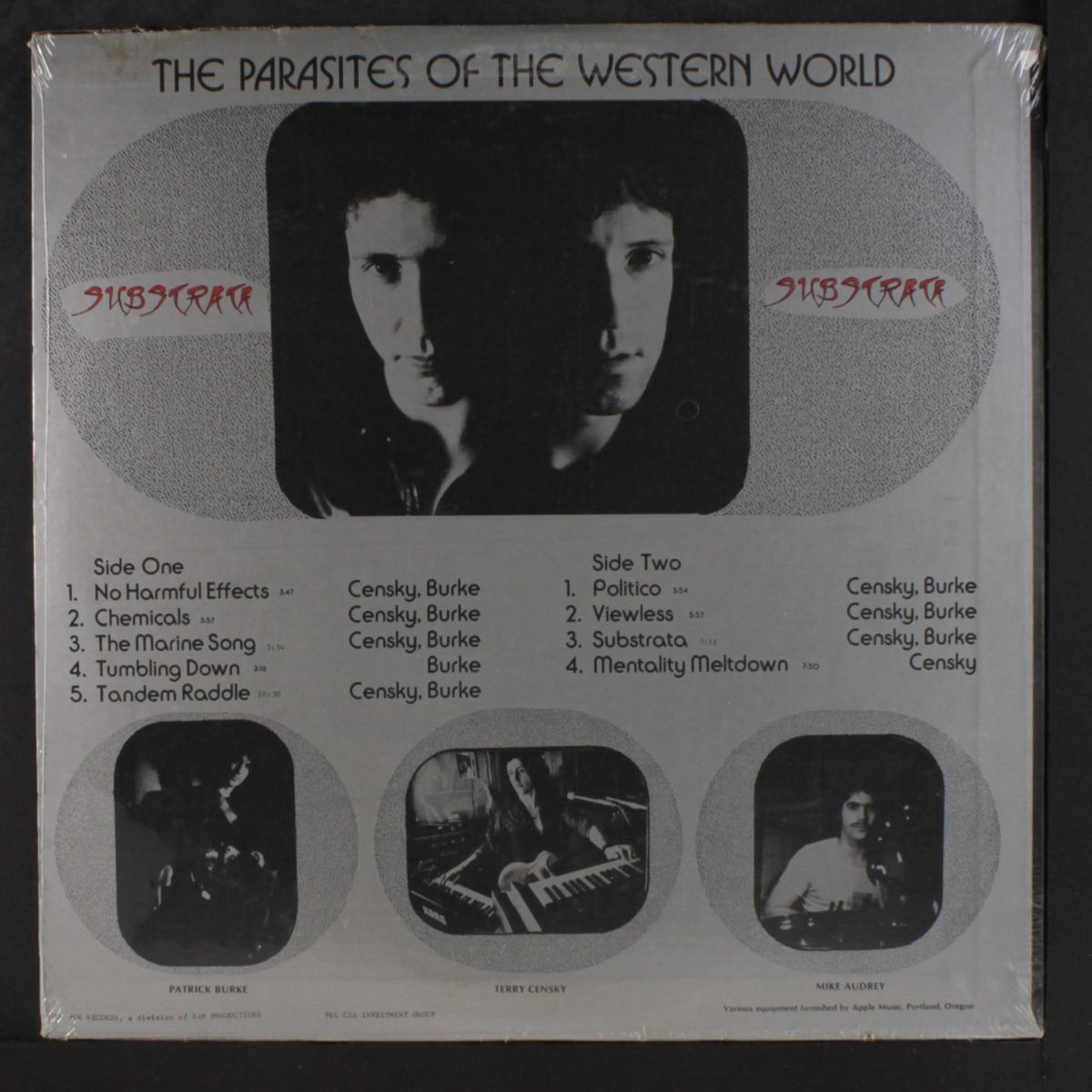 substrata by PARASITES OF THE WESTERN WORLD