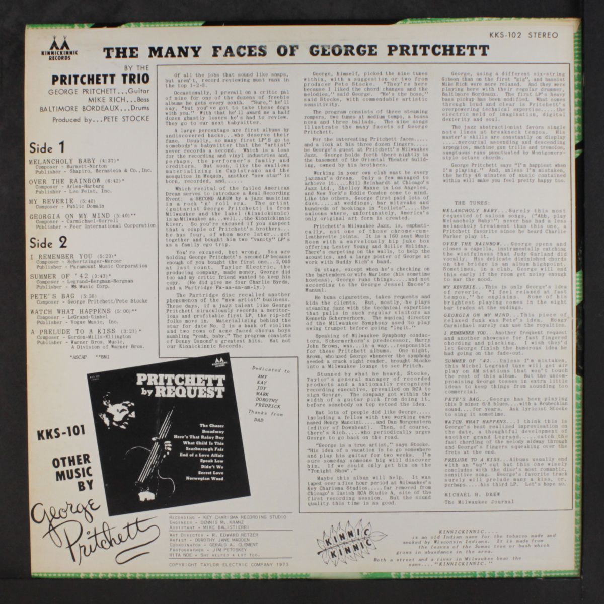 the many faces of george pritchett by GEORGE PRITCHETT