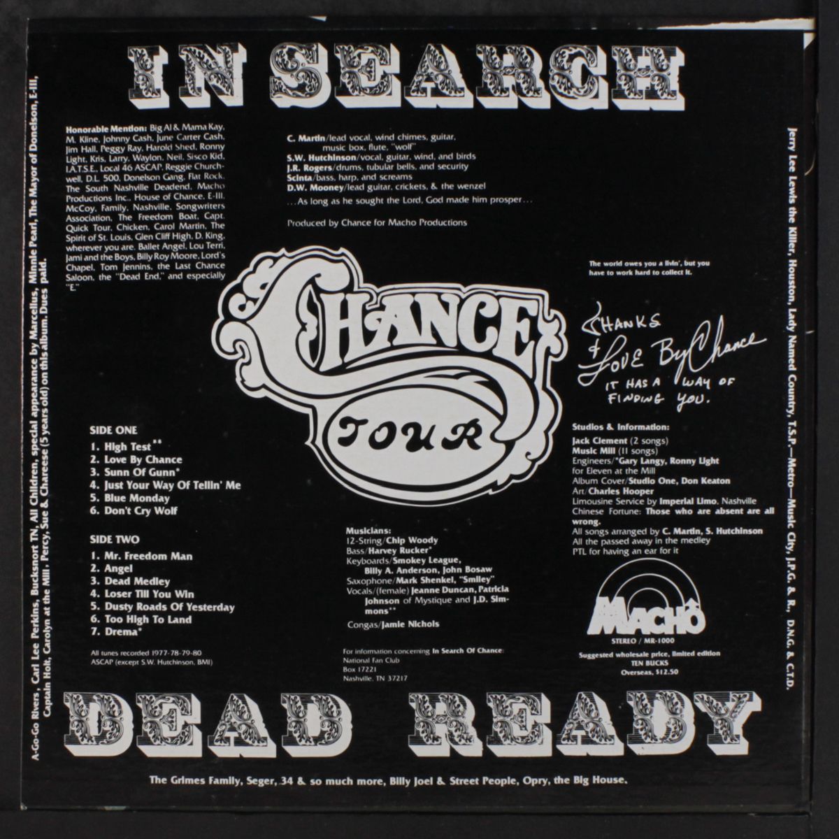in search by CHANCE