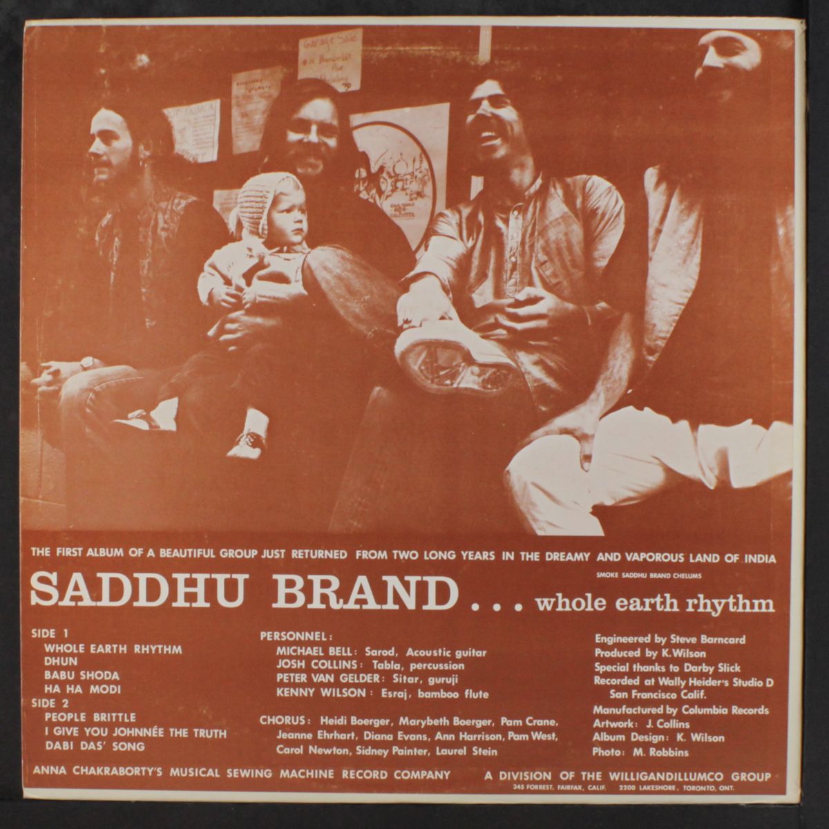 whole earth rhythm by SADDHU BRAND