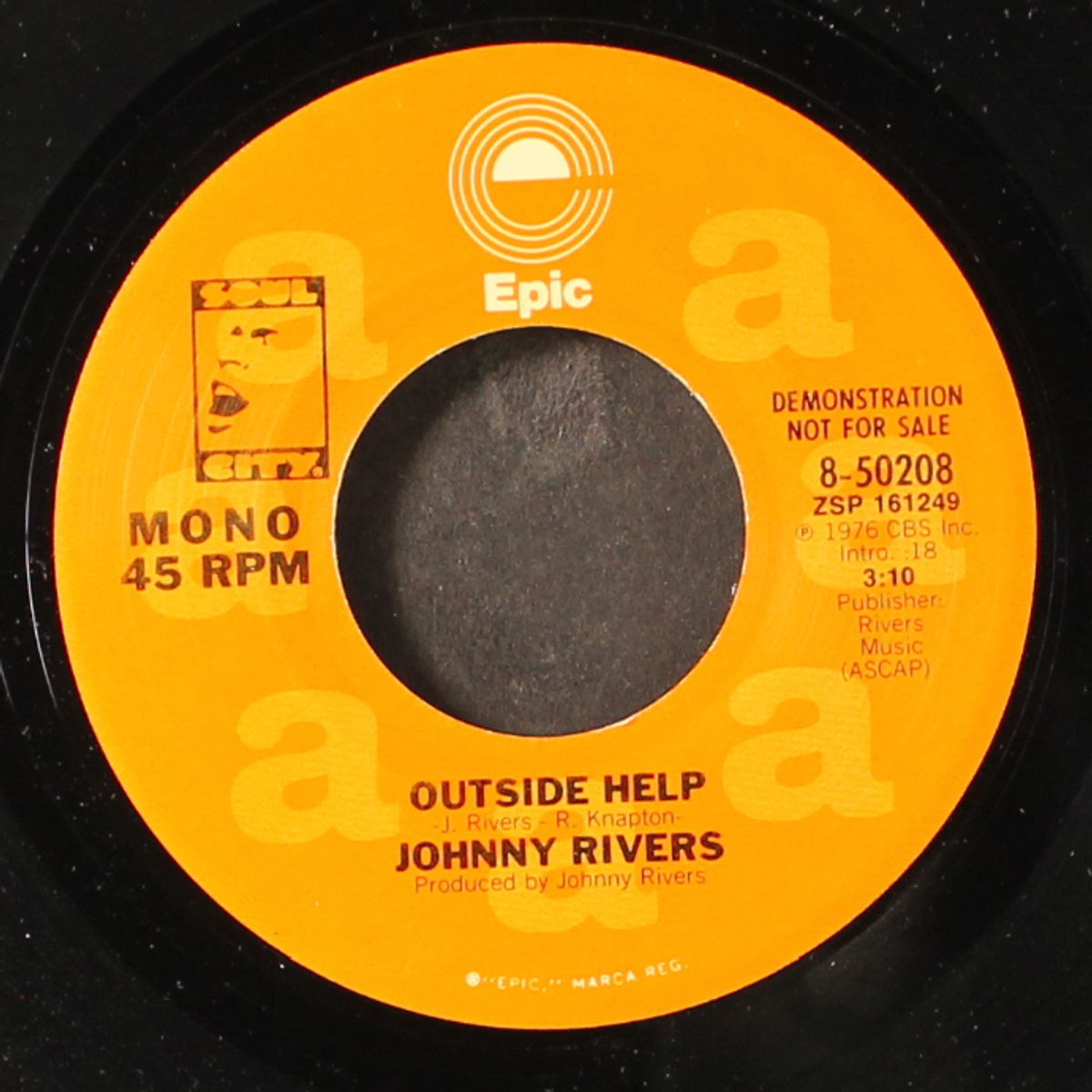 ouside help / mono by JOHNNY RIVERS