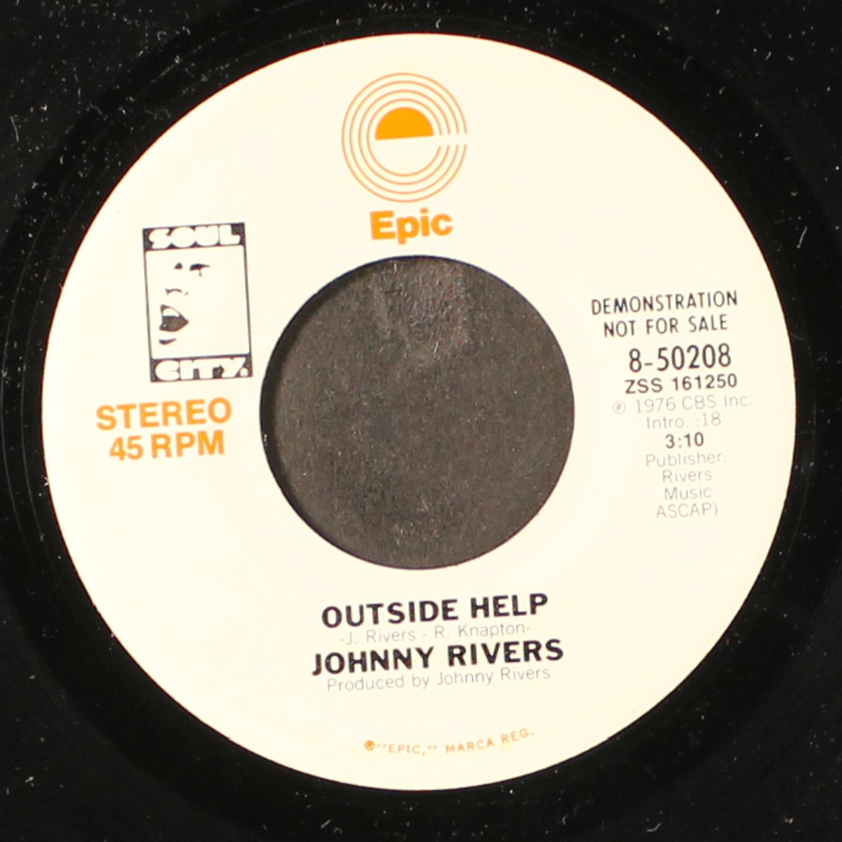 ouside help / mono by JOHNNY RIVERS
