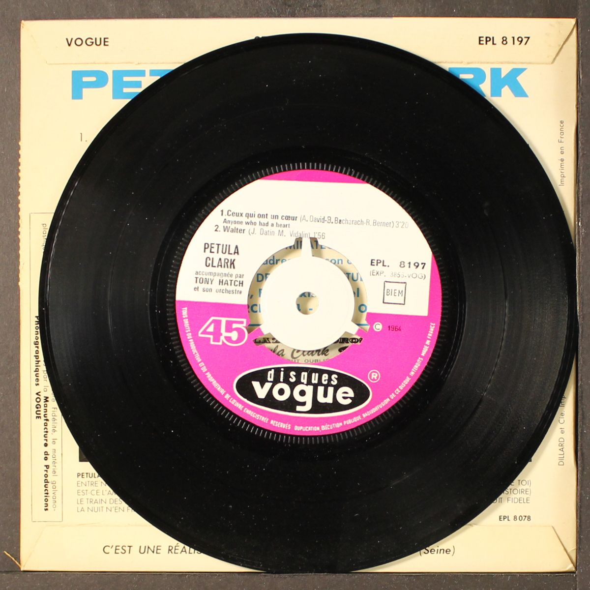 anyone who had a heart / +3 by PETULA CLARK