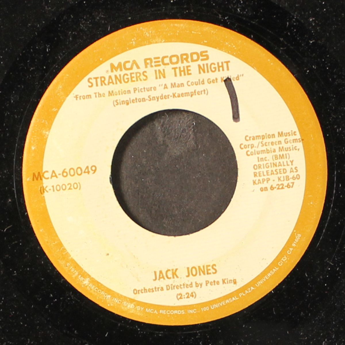 strangers in the night by JACK JONES