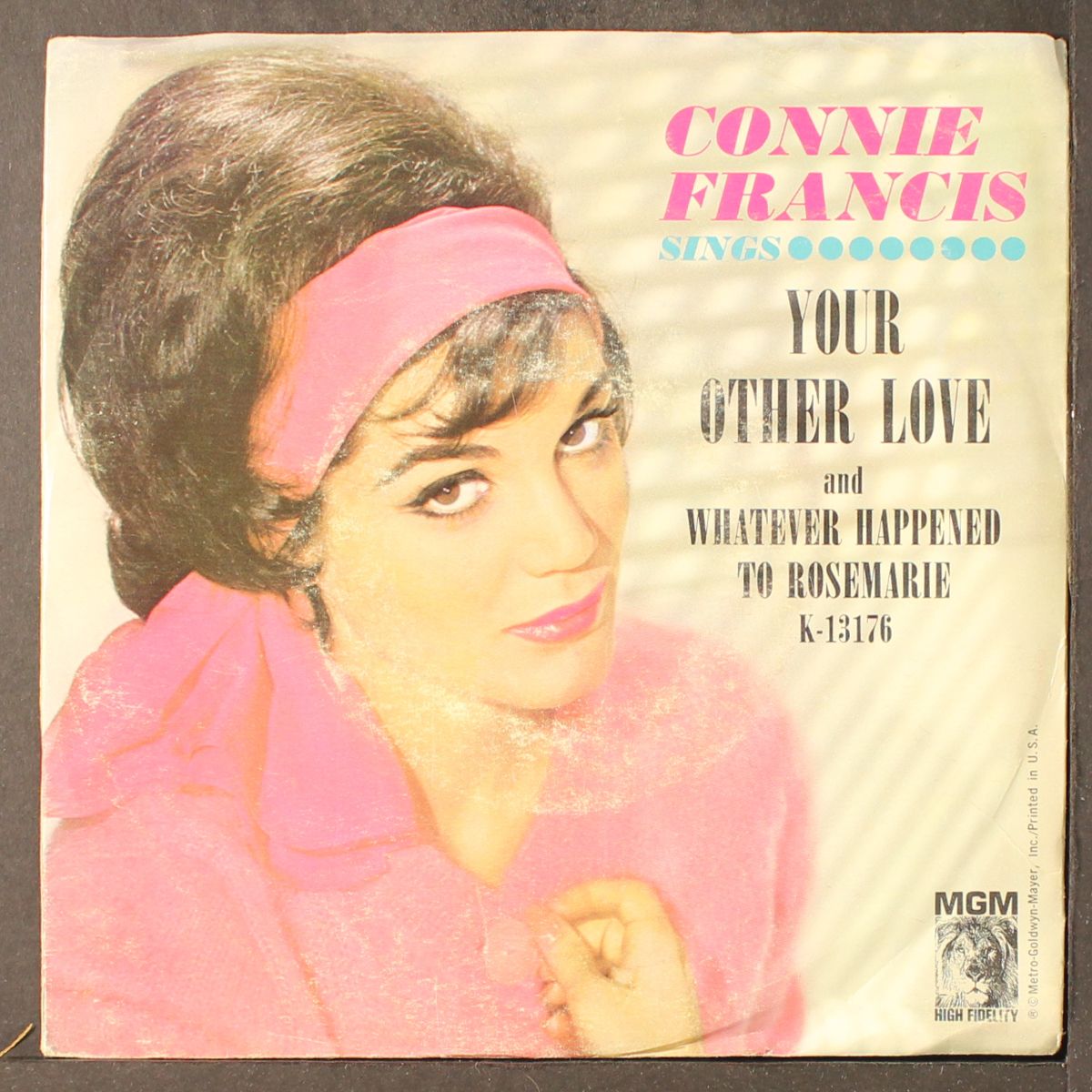 your other love by CONNIE FRANCIS