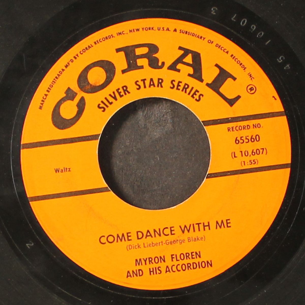 come dance with me by MYRON FLOREN