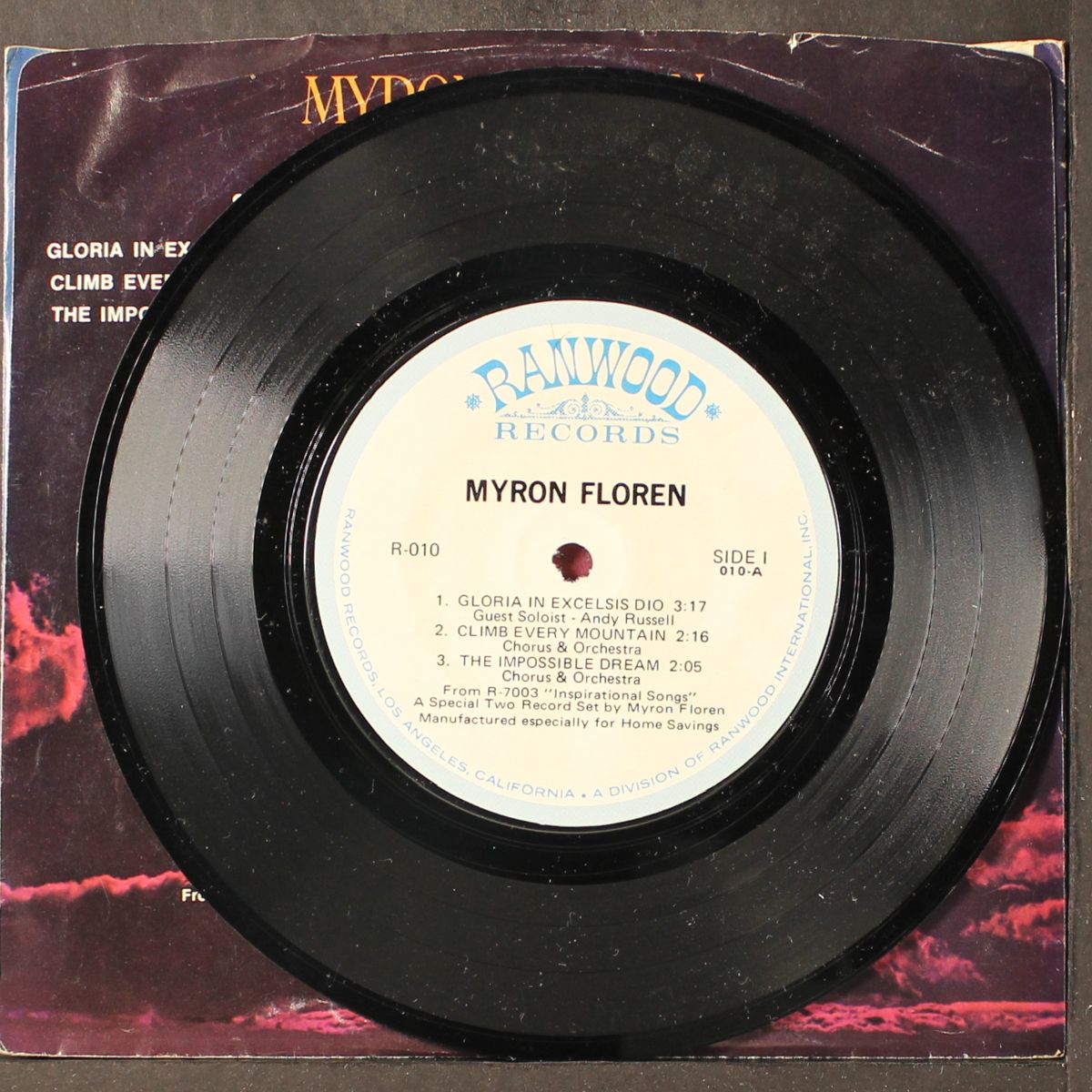 inspirational songs by MYRON FLOREN