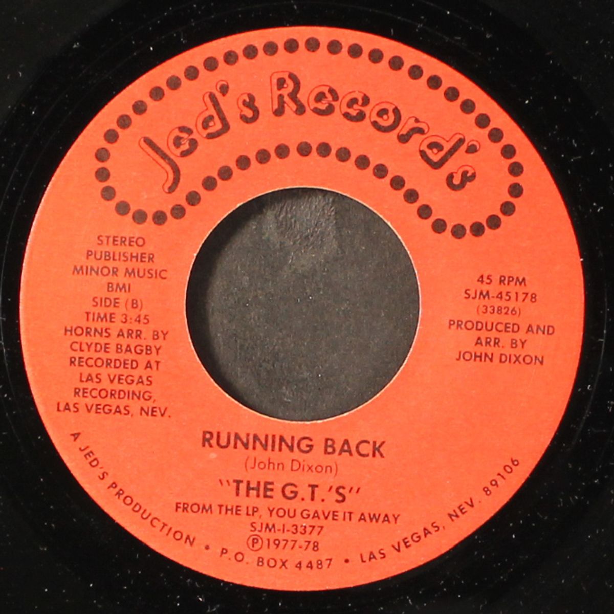 running back by G.T.'S