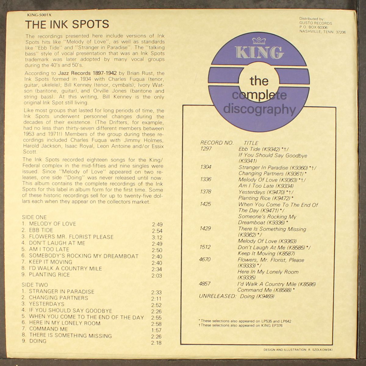 ink spots by INK SPOTS