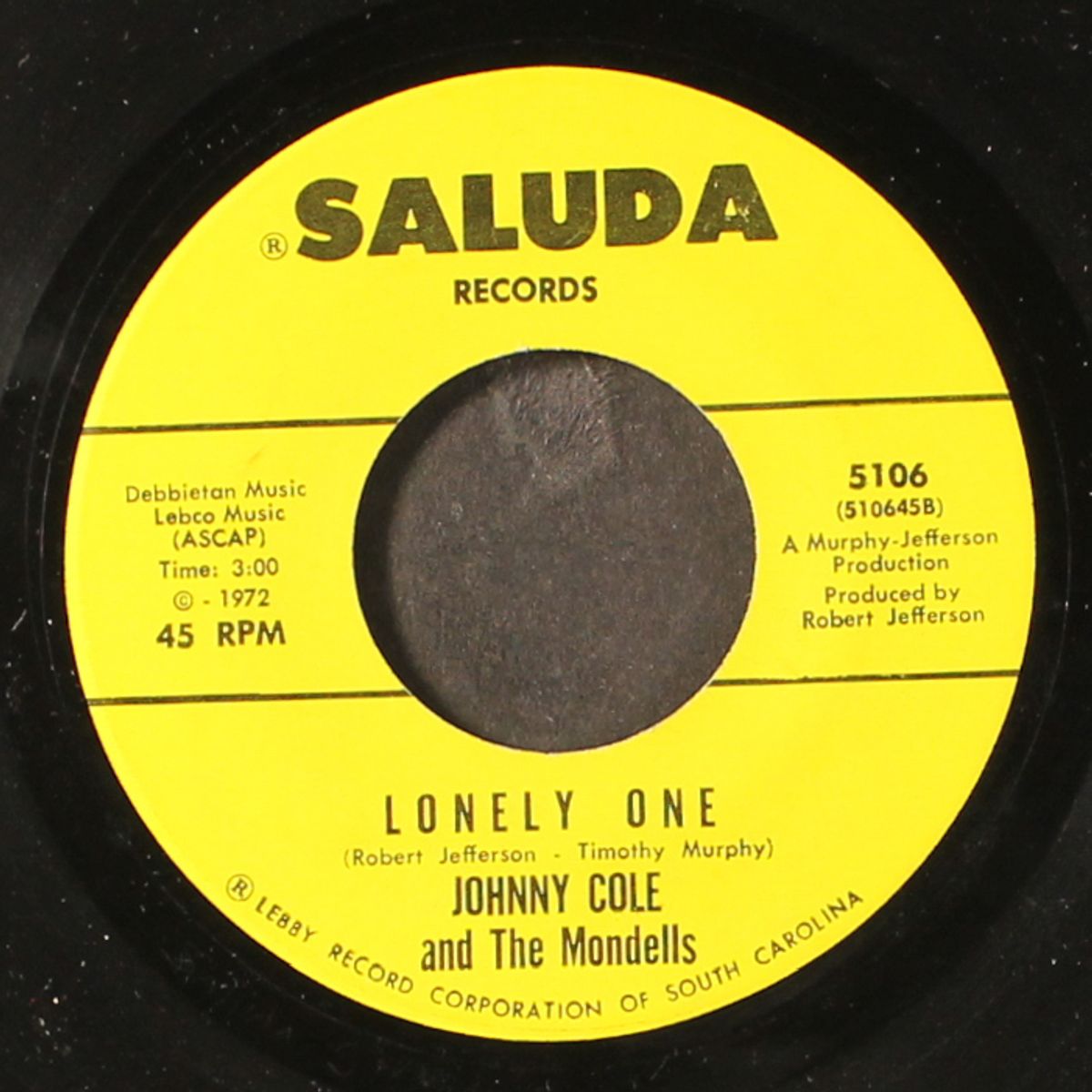 no love by JOHNNY COLE & MONDELLS