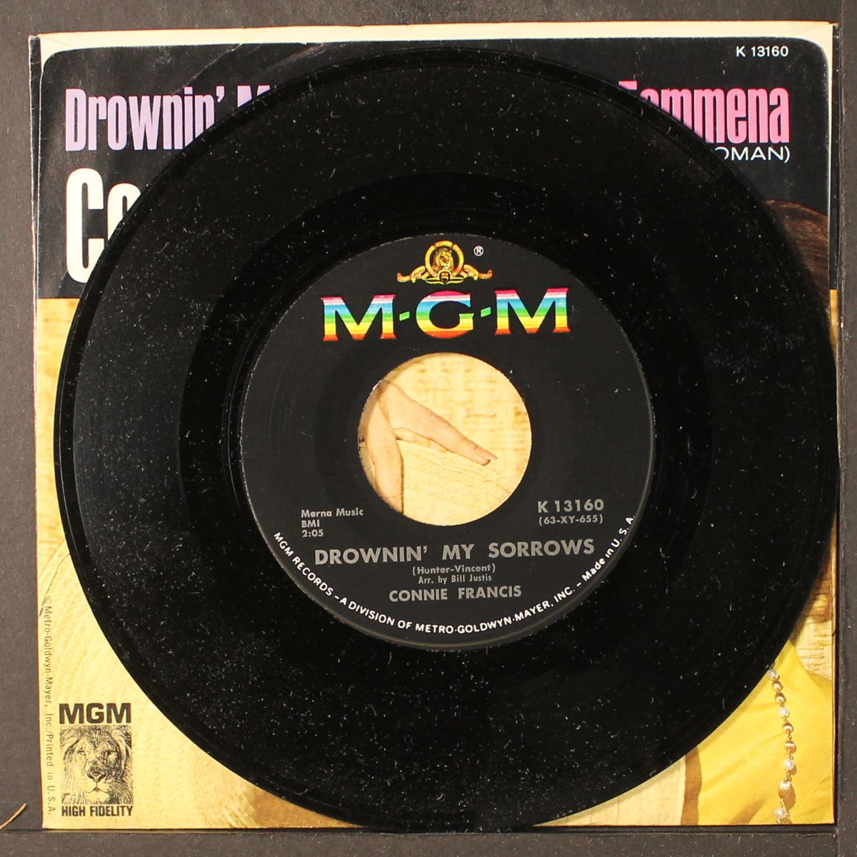 drownin' my sorrows / mala femmena by CONNIE FRANCIS