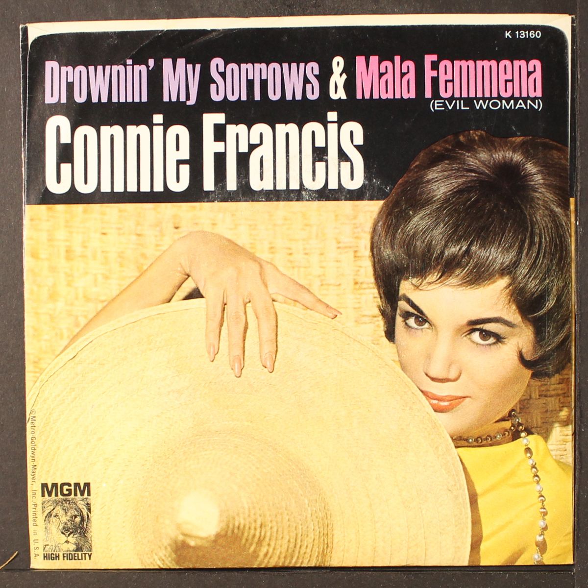 drownin' my sorrows / mala femmena by CONNIE FRANCIS
