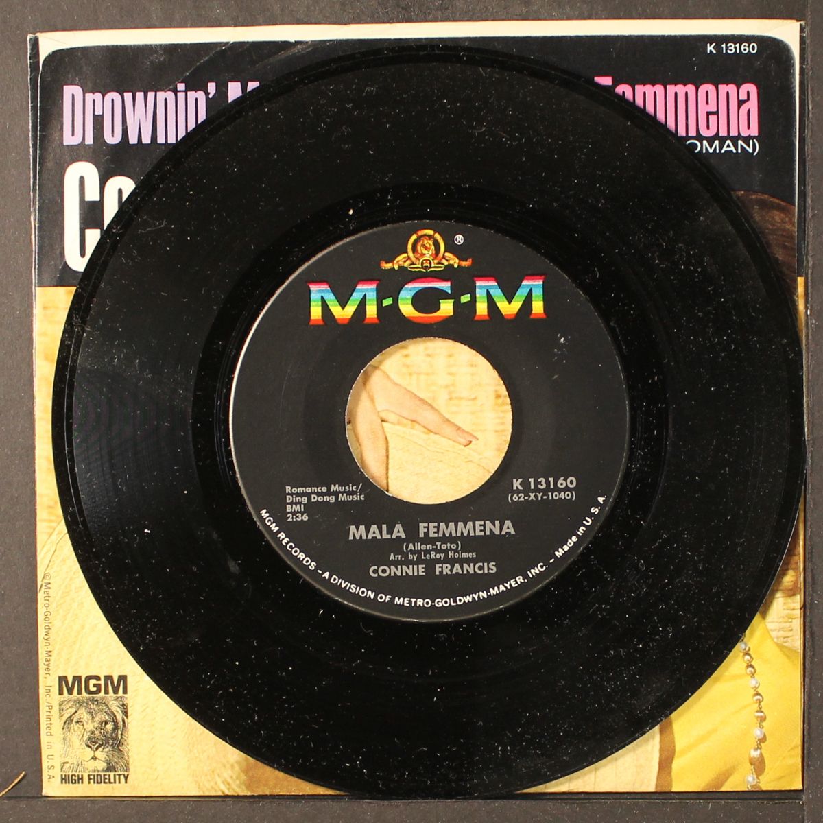 drownin' my sorrows / mala femmena by CONNIE FRANCIS