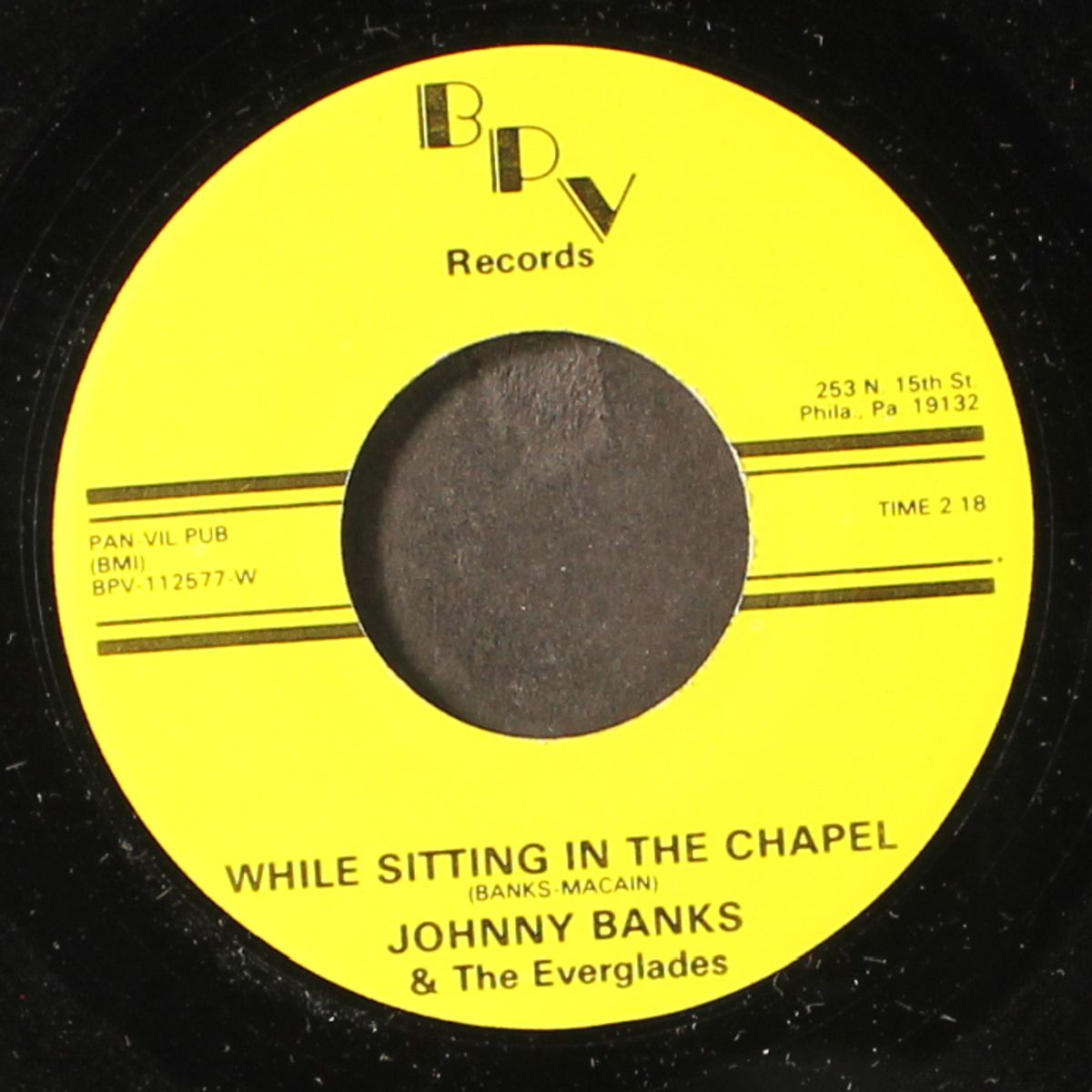 do you miss me / while sitting in the chapel by JOHNNY BANKS & EVERGLADES
