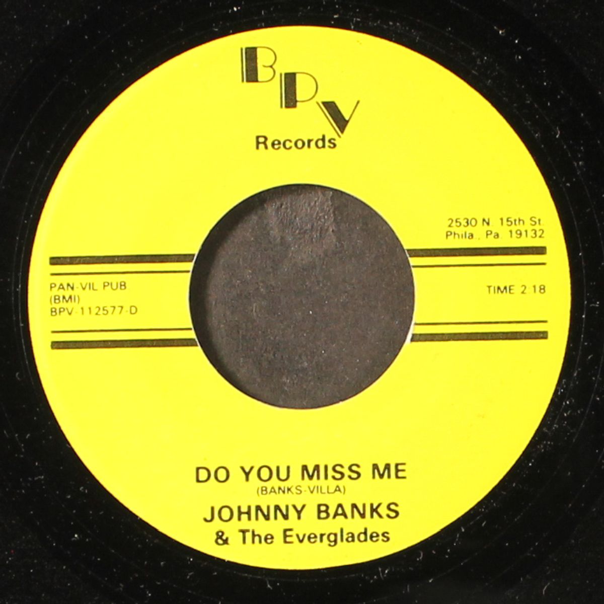 do you miss me / while sitting in the chapel by JOHNNY BANKS & EVERGLADES