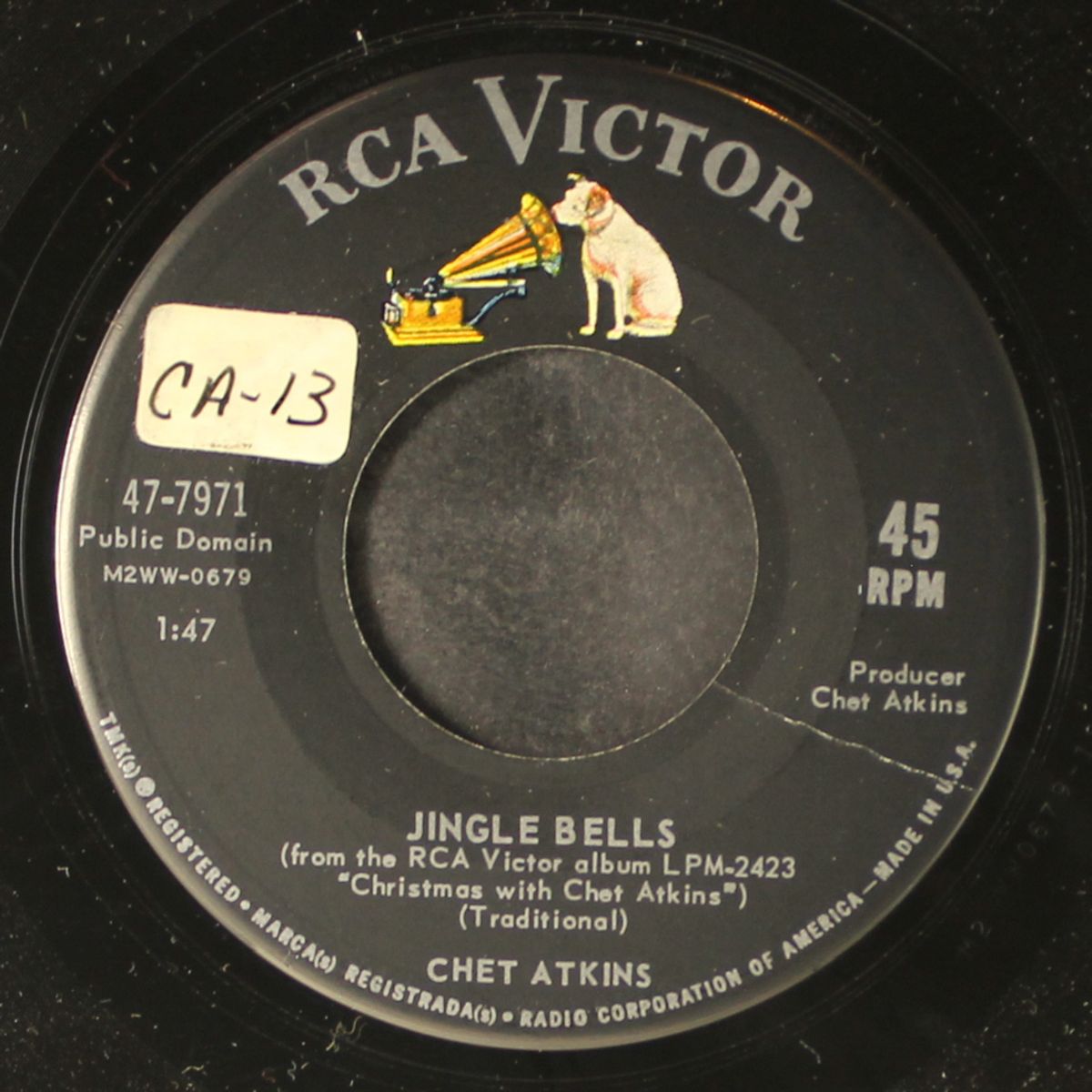 jingle-bell rock / jingle bells by CHET ATKINS