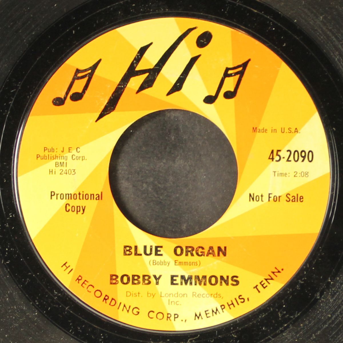 mack the knife / blue organ by BOBBY EMMONS