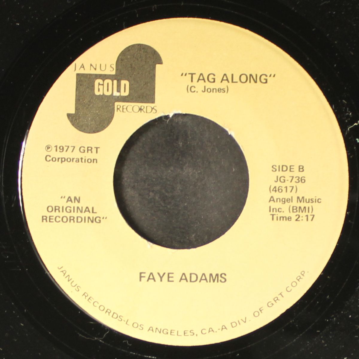 i'll be true / tag along by FAYE ADAMS